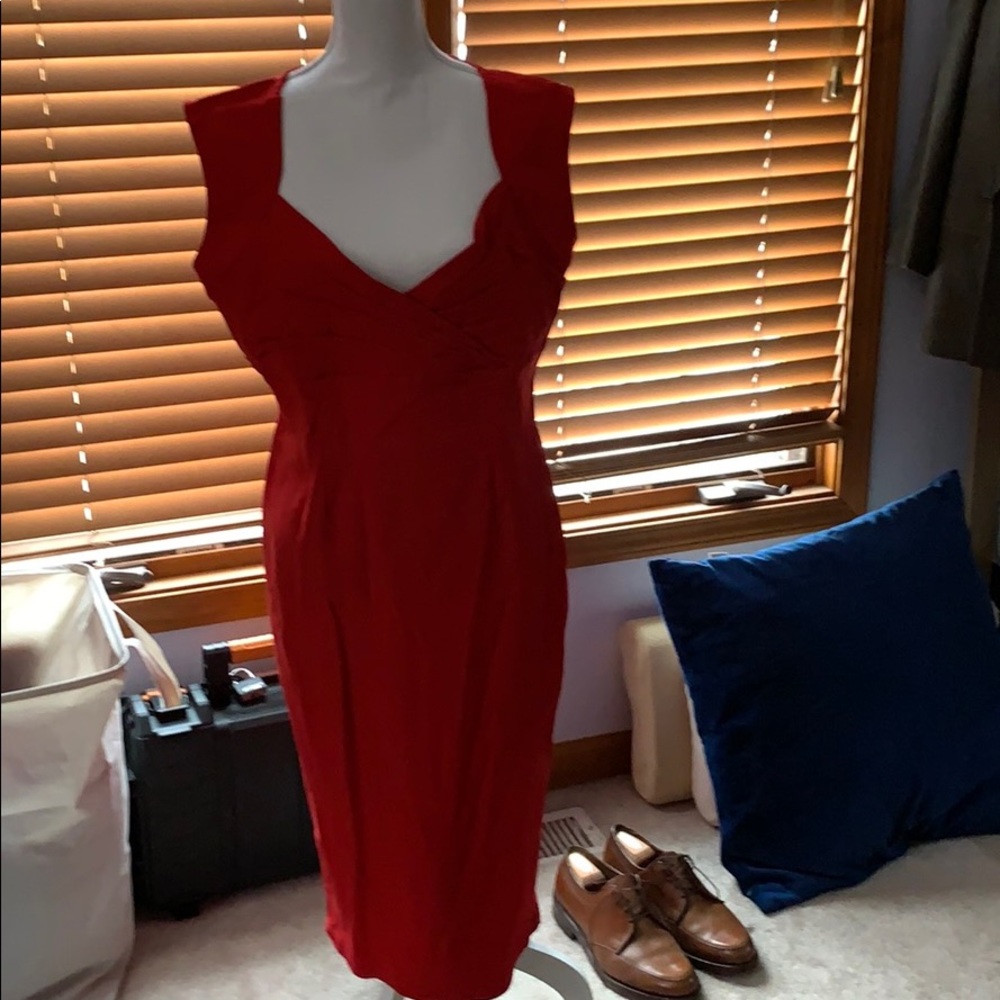 NWT Pinup Couture Red Wiggle Dress